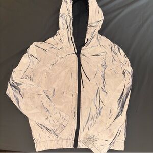 Reflective windbreaker jacket